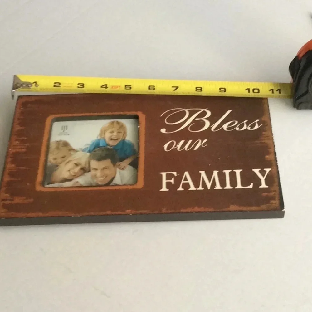 Bless Our Family 4x4 Picture Frame